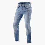 REVIT! Jeans Piston 2 SK Lichtblauw Used Motorjeans, Motoren, Kleding | Motorkleding, Nieuw met kaartje, REV'IT!, Broek | textiel