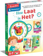 Clementoni - Leerspel Hoe Laat is Het? | Clementoni -, Verzenden, Nieuw