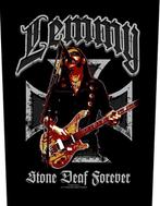 Lemmy Motörhead - Stone Deaf Backpatch officiële merchandise, Ophalen of Verzenden, Nieuw, Kleding
