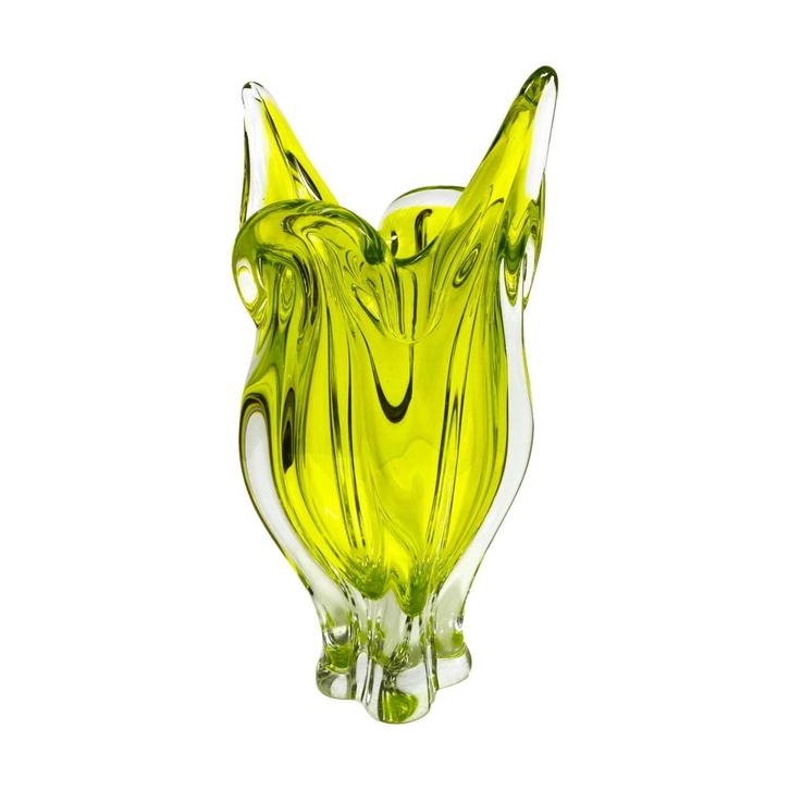 Glazen vaas - Charisba glasfabriek - Josef Hospodka - 1960, Antiek en Kunst, Antiek | Overige Antiek