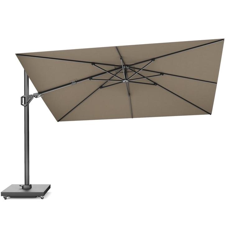 Challenger T2 premium zweefparasol 260x350 cm havana, Tuin en Terras, Parasols, Nieuw, Ophalen of Verzenden