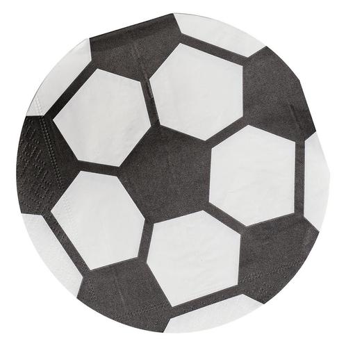 Voetbal Servetten 14,5cm 20st, Hobby en Vrije tijd, Feestartikelen, Nieuw, Verzenden