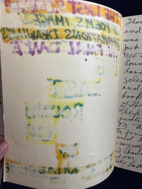Jack Micheline - The Last Round Up op Poems, Images,, Antiek en Kunst, Antiek | Boeken en Bijbels