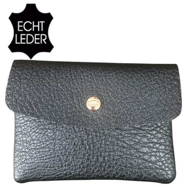 THL Design Kleine Portemonnee Dames Echt Leer, Sieraden, Tassen en Uiterlijk, Portemonnees, Zwart, Nieuw, Overige merken, Leer