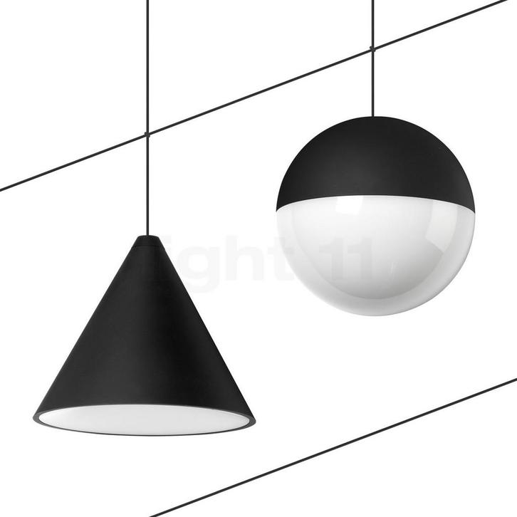 Flos String Light LED 3-lichts, (Hanglampen, Binnenlampen), Huis en Inrichting, Lampen | Hanglampen, Nieuw, Verzenden