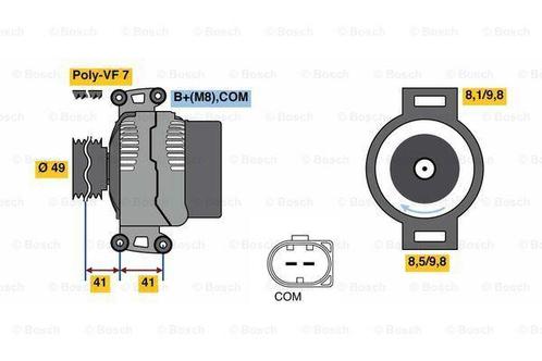 Dynamo / Alternator BMW 1 (116 i,118 i,120 i,130 i), Auto-onderdelen, Motor en Toebehoren, Nieuw, Ophalen of Verzenden