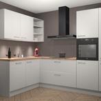Zijdegrijze keuken Cognac 100051, Verzenden, Nieuw