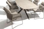 Prado Moretti barrel dining tuinset 7 delig 240x105xH75 cm, Tuin en Terras, Ophalen of Verzenden, Nieuw