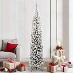 vidaXL Kunstkerstboom Groen 210 cm PVC en Staal en Kunststof, Diversen, Kerst, Verzenden, Nieuw