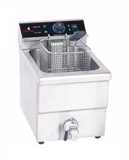 Friteuse CaterChef | 8 Liter + tap, Zakelijke goederen, Horeca | Keukenapparatuur, Nieuw in verpakking, Verzenden