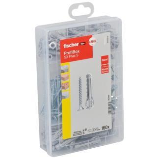 Assortimentsdoos met schroeven | Fischer ProfiBox | 160, Doe-het-zelf en Verbouw, IJzerwaren en Bevestigingsmiddelen, Nieuw, Verzenden