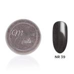 Modena Nails Acryl Glitter Zwart – 39 (Acrylpoeder)