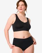 HEMA Dames tailleslip katoen - 2 stuks zwart, Kleding | Dames, Ondergoed en Lingerie, Verzenden, Zwart