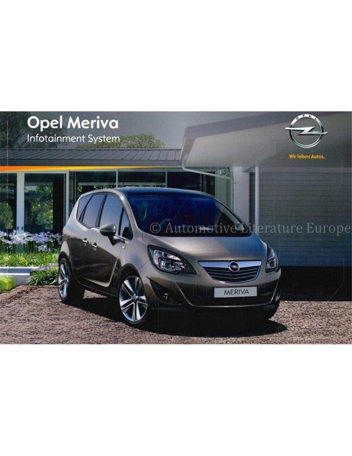 2010 OPEL MERIVA INFOTAINMENT SYSTEM SPAANS, Auto diversen, Handleidingen en Instructieboekjes