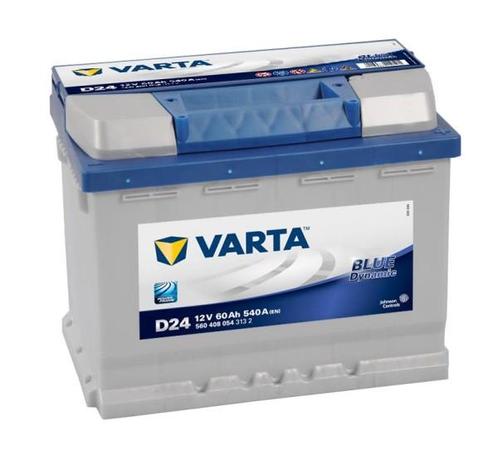 Varta D24 Blue Dynamic 12V 60Ah Zuur 5604080543132 Auto Accu, Auto-onderdelen, Accu's en Toebehoren, Nieuw, Ophalen of Verzenden