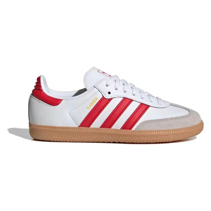 adidas Samba OG Cloud White Better Scarlet (GS) - Maat 36 EU, Kleding | Heren, Schoenen, Ophalen of Verzenden