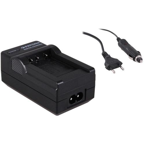 Olympus LI-40B / LI-42B / LI-30B lader incl. kabels (Patona), Audio, Tv en Foto, Opladers, Nieuw, Verzenden