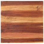 vidaXL Tafelblad 15-16 mm 70x70 cm massief acaciahout, Huis en Inrichting, Tafels | Eettafels, Verzenden, Nieuw