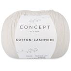 Katia Concept Cotton-Cashmere - 52 wit - Garen, Ophalen of Verzenden, Nieuw