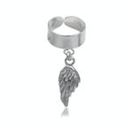 Zilveren oor cuff vleugel, Sieraden, Tassen en Uiterlijk, Verzenden, Nieuw, Zilver