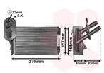 KACHEL RADIATEUR VOOR AUDI A3 8L 1996-1999 1J1819031A, Auto-onderdelen, Ophalen of Verzenden, Nieuw