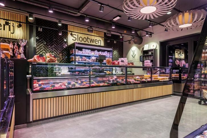 Koeltoonbank met plaatkoeling koelvitrine winkelinrichting, Zakelijke goederen, Horeca | Food, Overige typen