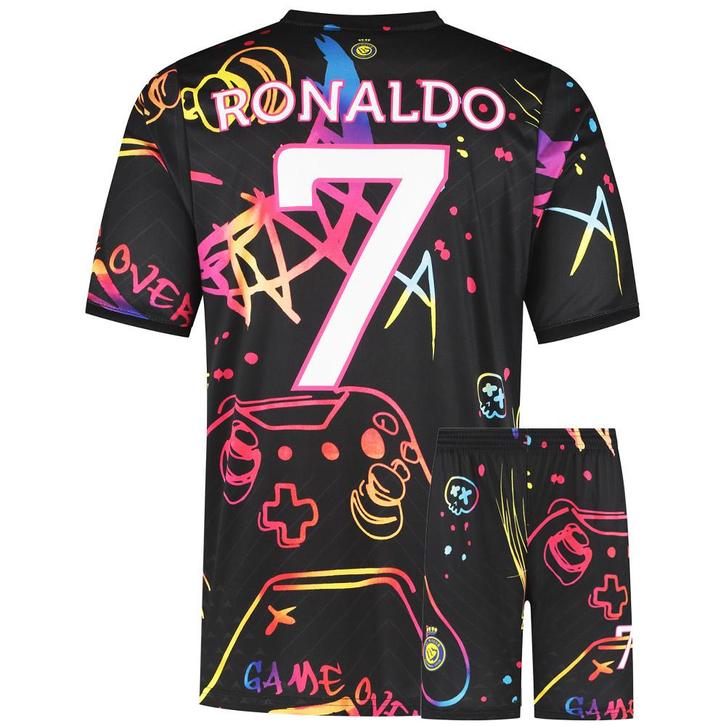 Kingdo Al-Nassr Voetbaltenue Ronaldo - Gaming Tenue, Sport en Fitness, Voetbal, Nieuw, Verzenden