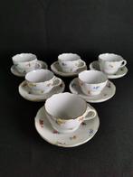 Meissen magnifico Servizio da caffè “Fiori Sparsi” per 6, Antiek en Kunst