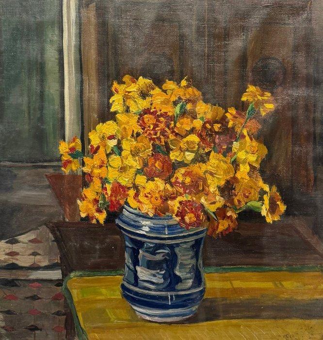 Italiaanse school (XX) - Vado di Fiori, Antiek en Kunst, Kunst | Schilderijen | Klassiek