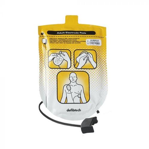 Defibtech AED-elektroden voor volwassenen (DDP-100), Diversen, Verpleegmiddelen, Ophalen of Verzenden