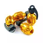 TT-products ventieldoppen Gold Grenades handgranaat 4 stuks, Ophalen of Verzenden, Nieuw