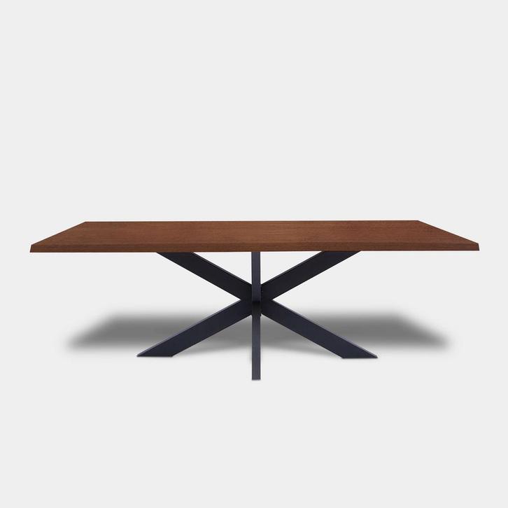 Tafel Boomstam eikenhout  Matrix XL  240x100, Huis en Inrichting, Tafels | Eettafels