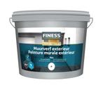 Finess Finess muurverf mat exterieur 2,5 liter, ral 9016, Verzenden, Nieuw