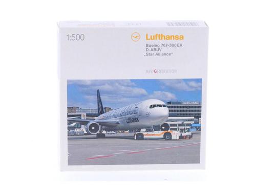 Schaal 1:500 Herpa 502795 Lufthansa Boeing 767-300 Star..., Hobby en Vrije tijd, Modelbouw | Vliegtuigen en Helikopters, Gebruikt