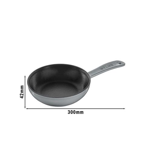GGM Gastro | STAUB | PANS - Koekenpan - Ø 160mm - Gietijzer, Huis en Inrichting, Keuken | Potten en Pannen, Nieuw, Verzenden