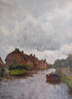 Petrus Paulus Schiedges jr (1860-1922) - Dutch river, Antiek en Kunst