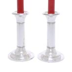 S Blanckensee & Son Ltd - Kaarsenhouder (2) - .925 zilver -, Antiek en Kunst