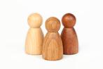 Grapat - 3 houten Nins® poppetjes - Grapat, Nieuw