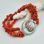 Bloedkoraal - Zilver - Armband - CORALLO MEDITERRANEO