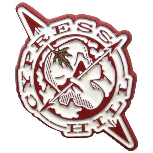 Cypress Hill - Skull Compass - Pin officiële merchandise, Verzamelen, Muziek, Artiesten en Beroemdheden, Kleding, Nieuw, Ophalen of Verzenden