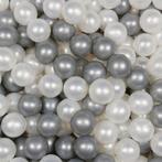 Ballenbak ballen | 100 stuks | Parel wit/zilver (Speelgoed), Ophalen of Verzenden, Nieuw