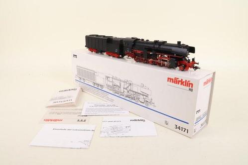 Märklin H0 - 34171 - Stoomlocomotief met tender (1) - BR 52, Hobby en Vrije tijd, Modeltreinen | H0