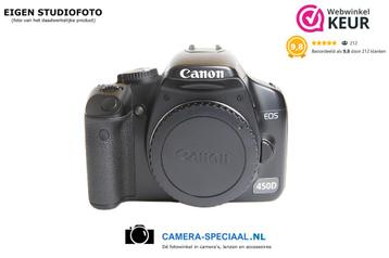 Canon EOS 450D digitale camera (14.926 clicks) met garantie beschikbaar voor biedingen