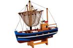 Vissersboot blauw, Nieuw, Zeilboot of Motorboot, Ophalen of Verzenden