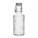 Geo glazen waterfles met stop | 380 ml | (6 stuks), Verzenden