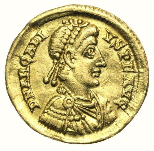 Romeinse Rijk. Arcadius (383-408 n.Chr.). Solidus (21.5mm;, Postzegels en Munten, Munten | Europa | Niet-Euromunten