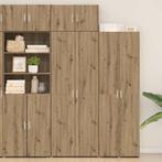 vidaXL Opbergkast 70x42,5x225 cm bewerkt hout artisanaal, Minder dan 50 cm, Nieuw, Overige houtsoorten, Verzenden