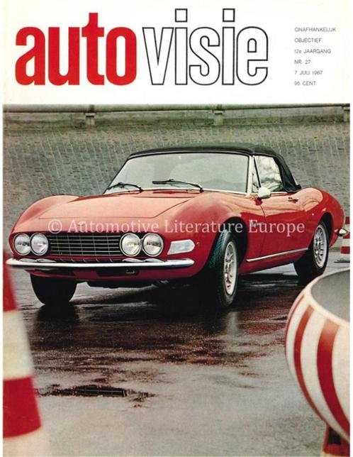 1967 AUTOVISIE MAGAZINE 27 NEDERLANDS, Boeken, Auto's | Folders en Tijdschriften