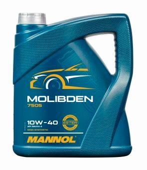 Mannol Molibden | 10W40 Semi Synthetische motorolie | 5 Lite beschikbaar voor biedingen