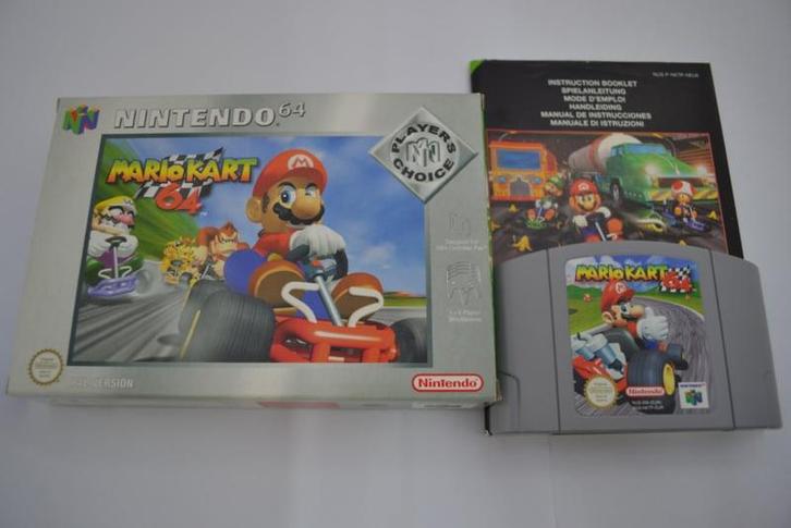 Mario Kart 64 - Players Choice (N64 NEU6 CIB), Spelcomputers en Games, Games | Nintendo 64, Zo goed als nieuw, Verzenden